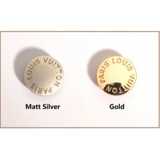 O5-2- Matt SIlver Buttons 0.67"(14/17mm) O5-2