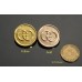 O60 - G Gold Buttons 0.9"(23mm) O60