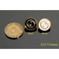 O64-2- G Gold Buttons 0.51"(13mm) O64-2