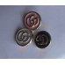 O64-2- G Gold Buttons 0.51"(13mm) O64-2