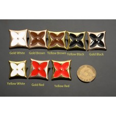 O66 - L Gold Buttons  - 0.63"/0.7"/0.79"(16mm/18mm/20mm) - O66