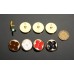 O67 - L Round Buttons  - 0.63"/0.7"/0.79"(16mm/18mm/20mm) - O67