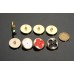 O67 - L Round Buttons  - 0.63"/0.7"/0.79"(16mm/18mm/20mm) - O67