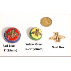 O7- Bee Buttons 0.79"/1"(20mm/25mm) - O7