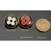 O72 - L Stamp on Back Buttons - 0.79"(20mm) - O72