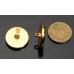 O72 - L Stamp on Back Buttons - 0.79"(20mm) - O72