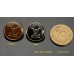 O74 - L Stamp on Back Buttons - 0.7"(18mm) - O74