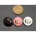 O76 - D Letter Buttons - 0.7"(18mm) - O76