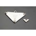 T11- P Meta Tags Ring Triangle Accessory Label -1.5"x0.95"(38mmx24mm) - T11